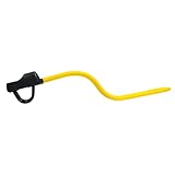 Stoplock Pro Elite Car Steering Wheel Lock HG 150-00 - Safe Secure Heavy Duty Anti-Theft Bar - Universal Fit - Includes 2 Keys and Carry Bag, Black/Yellow, 1 Unit