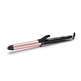 BaByliss Rose-Quartz 25mm Curling Tong, Ceramic Hair Curler for Long and Short Hair Styling