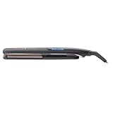 Remington Proluxe Ceramic Hair Straightener with Intelligent OPTIheat technology for heat where it matters - Pro+ setting at 185°C for healthier styling, 9 variable settings 150-230°C, S9100B