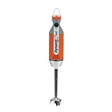 Dynamic 220 W Dynamix Stick Blender MX050, Orange, Detachable Shaft: 160 mm, Commercial Hand Blender, Titanium Coated Blade, Variable Speed up to 13 000 rpm, CF001