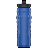 Under Armour Sideline Squeeze Water Bottle, Designed with Quick-Shot Lid, Quick & Easy Hydration, 32 oz