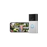 New Ring Battery Video Doorbell (2024 release) | DIY Wireless Video Doorbell Camera I Head-To-Toe View, HD Video | Easy to install (5 min) | With Built-in Battery I 30-day free trial of Ring Home