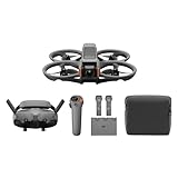 DJI Avata 2 Fly More Combo (3 Batteries), FPV Drone with Camera 4K, Immersive Experience, One-Push Acrobatics, Built-in Propeller Guard, 155° FOV, Camera Drone with Goggles 3 and RC Motion 3