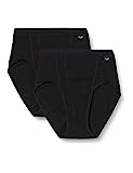 Sloggi Women's Tai 2p Control Knickers, Black, 18 UK