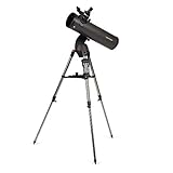 Celestron 31145 NexStar 130SLT Portable Computerised Newtonian Reflector Telescope with Quick-release Fork-arm Mount, Accessory Tray and 'Starry Night' Special Edition Software, Grey