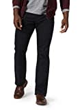 Wrangler Authentics Men's Wrangler Authentics Men's Straight Fit Twill Pants, Caviar, 36W 32L UK