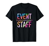 Event Staff - Front Design - Cool Party Uniform - Events T-Shirt