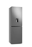 Hisense RB327N4WCE 55cm Freestanding 50/50 Fridge Freezer - 251 litre capacity - Total No Frost - Non-plumbed Water Dispenser - Silver - E Rated, H182.4 x W55 x D55.6 (cm)