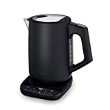 Ninja Perfect Temperature Kettle, 1.7L, with Temperature Control, LED Display, Easy to Use Kettle with Rapid Boil and Temperature Hold, Matte Black, KT200UK