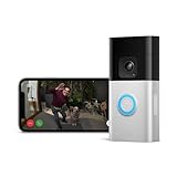 Ring Battery Video Doorbell Pro by Amazon | Wireless Video Doorbell Security Camera with Head-To-Toe View, 3D Motion Detection, Colour Night Vision, Wifi, 30-day free trial of Ring Protect