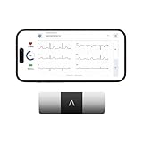 KardiaMobile 6-Lead Personal ECG Heart Rate Monitor - Six Views of The Heart, Detects Atrial Fibrillation, Trusted by the NHS, Results in 30 Seconds, Works with Most Smartphones