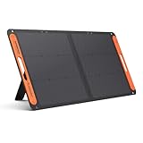 Jackery SolarSaga 100W Portable Solar Panel for Explorer 240/500/1000 Power Station, Foldable Monocrystalline Solar Cell Solar Charger with USB Outputs for Phones Off-Grid Home