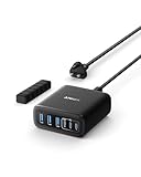 Anker USB C Charger, 6 Port Charging Station with 112W Power, for iPhone 16/15/14/13/12 Series, MacBook, Galaxy, iPad, and More (Cable Not Included)