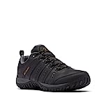 Columbia Men's Woodburn 2 WP waterproof low rise hiking shoes, Black (Black x Caramel), 9 UK