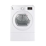 Hoover HLEV10DG 10kg Vented Tumble Dryer, White, Digital Display