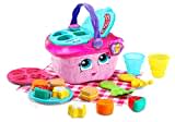 LeapFrog 603603 Shapes & Sharing Picnic Basket Baby Toy Educational and Interactive 16 Pieces for Creative and Learning Play For Boys & Girls 6 months, 1,2,3 Year Olds, Pink, One Size