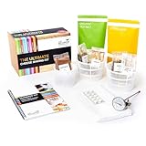 The Ultimate Cheese Making Kit - Makes 40 Batches of 10 Different Cheeses, Including Mascarpone Cheese | Perfect Cheese Gift Set (with Recipe Book and Ingredients)