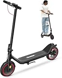 iScooter Electric Scooter, 350W Motor i8/i8L Electric Scooters Adult with Cuise Control, 20-30KM Range, 8.5Inch Tires, 3 Speed Mode, Double Braking System Fast E Scooter for Adults and Teens