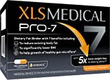 XLS Medical PRO-7 - Weight Loss Pills - Up to 5X More Weight Loss Versus Dieting Alone, 7 Clinically Proven Benefits - 180 Capsules - 1 Month Supply