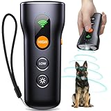 Ultrasonic Anti-Barking Device for Dogs, Indoor Sonic Bark Deterrent and Repeller with Training and Behavior Aids - Effectively Stop Dog Barking with Pet Corrector and Dog Stopper