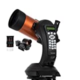 Celestron 11049 NexStar 4SE Computerised Maksutov-Cassegrain Telescope with Fully Automated Mount, SkyAlign Technology and XLT Coating, Black/Orange