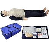 MKYOKO CPR Manikins CPR Dummy Full Body CPR Manikin Adult Training Manikin Kit for Doctor Nursing Training Medical Teaching