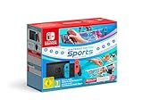 Nintendo Switch (Neon Red/Neon Blue) Switch Sports Pre Installed Switch Online 12 Month Subscription Redemption Code