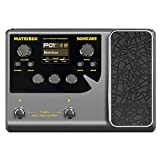 SONICAKE Guitar Pedal Guitar Bass Amp Modeling IR Cabinets Simulation Multi-Effects with Expression Pedal FX Loop MIDI Stereo OTG USB Audio Interface Matribox QME-50