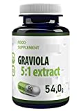 Hepatica Graviola Fruit Extract 2500mg Equivalent (500mg of 5:1 Extract) 90 Vegan Capsules, 3rd Party lab Tested, High Strength Supplement, Gluten and GMO Free