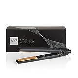 ghd Original Hair Straightener & Styler (Upgraded) - For Sleek, Smooth & Soft Hair with Enhanced Shine, No Extreme Heat Damage - For All Hair Types - (UK Plug)