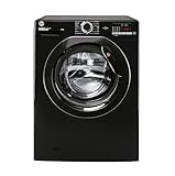 Hoover H-WASH 300 LITE H3W492DABB4/1-80 9kg Freestanding Washing Machine with 1400 rpm - Black - B Rated