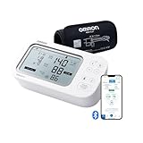 OMRON X7 Smart AFib Blood Pressure Monitor | Screen for AFib with every blood pressure check at home | Clinically validated incl. pregnancy and diabetes | 2 Users |free app | Intelli Wrap Cuff 22-42cm