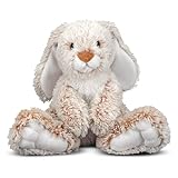 Melissa & Doug Burrow Bunny Teddy, Teddy Bear Soft Toys for Girls, Cuddly Toy Rabbit Teddy, Stuffed Animal Cuddly Toys for Girls, Bunny Plush Toys for 3+ Year Old Girls & Boys