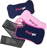 Magic Gel Ice Packs for Injuries Reusable (3 Pieces) | Flexible Wrap Around Gel Ice Pack Knees, Back, Shoulders, Arms and Legs (11" x 5.5") | Hot and Cold Compress Cold Packs for Injuries