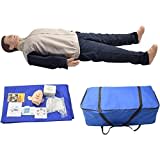 HAODING Professional Adult Cpr - Training Manikin - Resuscitation Manikins - Full Body Cpr Manikin Kit For Medical Training Teaching Supplies - for Patient Education and Teaching - 165cm