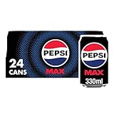 Pepsi Max No Sugar Cola Cans 24 x 330ml