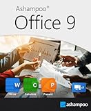 Ashampoo Office 9 - MS Office compatible office suite for word and spreadsheet processing plus presentations | 1 Device | 1 User | PC Activation Code by email