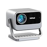 【Netflix Officially & Dolby Audio】Smart 4K Projector, Auto Focus & Keystone, VOPLLS 700 ANSI Full HD 1080P WiFi 6 Bluetooth Portable Projector, 60Hz Home Cinema Projector for iOS/Android/Outdoor