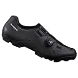 SHIMANO Unisex Bxc300l43e XC3 (XC300) Shoes, Black, Size 43 Wide, Black, 10 UK EU