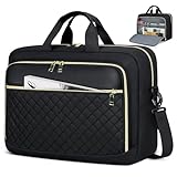 NEWHEY Laptop Bag 17.3 inch Briefcase for Women Large Laptop Case Computer Bag Work Bag Messenger Bag for Business/Office Travel/College