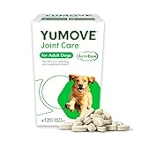 YuMOVE Adult Dog | Joint Supplement for Adult Dogs, with Glucosamine, Chondroitin, Green Lipped Mussel | Aged 6 to 8 | 120 Tablets