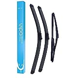 Vipa Wiper Blade Set fits: PEUGEOT 3008 MPV Jun 2009 to Apr 2017