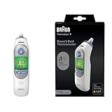 Braun ThermoScan 7 Ear thermometer - Age Precision Technology - Colour-coded Digital Display - Baby and Infant Friendly - #1 Brand among doctors(1)