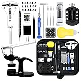 Watch Repair Kit, GLDCAPA Professional Watch Battery Replacement Kit, Watch Repair Tools with Carrying Case, Watch Link Removal Tool Kit, Watch Case Opener, Watch Press Set