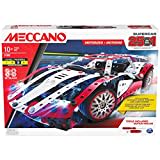 MECCANO, 25-in-1 Motorized Supercar STEM Model Building Kit with 347 Parts, Real Tools and Working Lights, Kids Toys for Ages 10 and Up