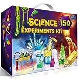 UNGLINGA 150 Experiments Science Kits for Kids, S.T.E.M Educational Toys for Boys Girls Birthday Gift Ideas, Volcano, Chemistry Scientist Set