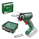 Bosch Home and Garden Cordless NanoBlade Saw UniversalCut 18V-65 (Fast Free-Hand Cutting in Wood and Plastic; Max. Cutting Depth 65 mm; 18 Volt System; Without Battery; in SystemBox) – Amazon Edition