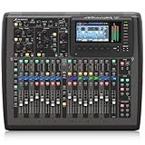 Behringer X32 COMPACT Compact 40-Input, 25-Bus Digital Mixing Console with 16 Programmable Midas Preamps, 17 Motorized Faders, Channel LCD's, 32 Channel Audio Interface and iPad/iPhone* Remote Control