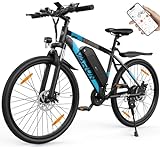 VARUN Electric Bikes for Adults, 27.5" Electric Mountain Bike with 48V 624Wh Battery, 55NM 250W Motor, LCD Display, 5 PAS, Electric Bike 21 Speed Gear, Mileage up to 100KM