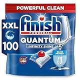 Finish Quantum Infinity Shine Dishwasher Tablets bulk | Scent: Fresh | Size: 100 Dishwasher Tabs |For Sparkling Clean